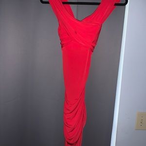 Red Guess cocktail dress